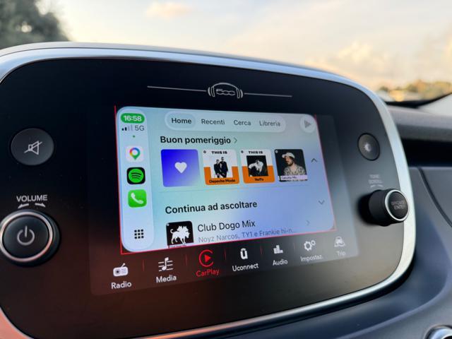 FIAT 500X 1.3 MJET 95CV CLUB+NAVI CARPLAY+CERCHI+PELLETEX