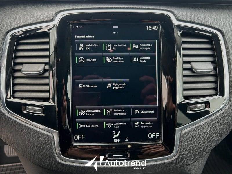 Volvo XC90 B5 235+14 CV AWD Automatica Mild Hybrid 7 Posti Business Plus