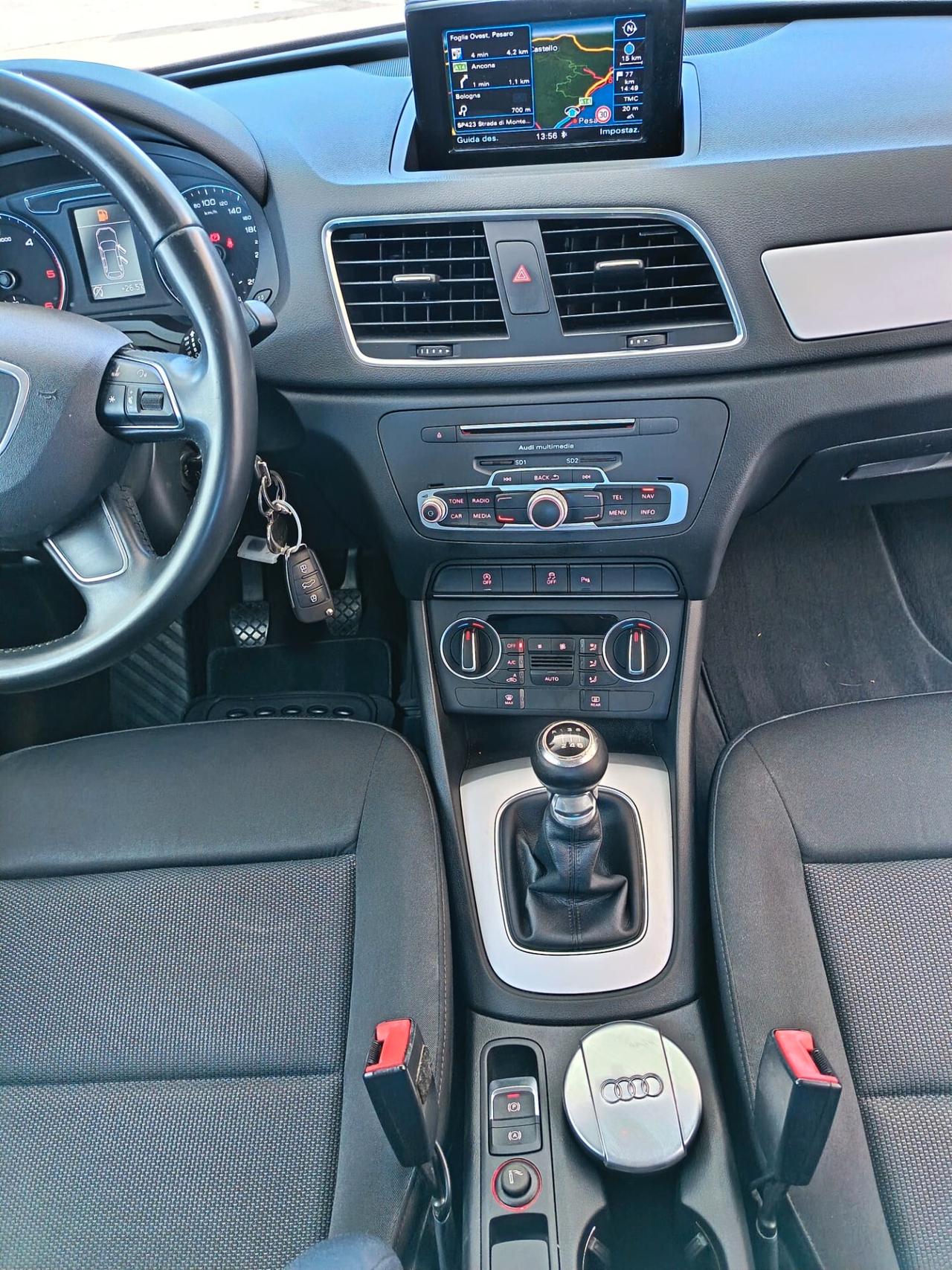 Audi Q3 2016 2.0 TDI 120 CV Business 12 MESI GARANZIA NAVI LED