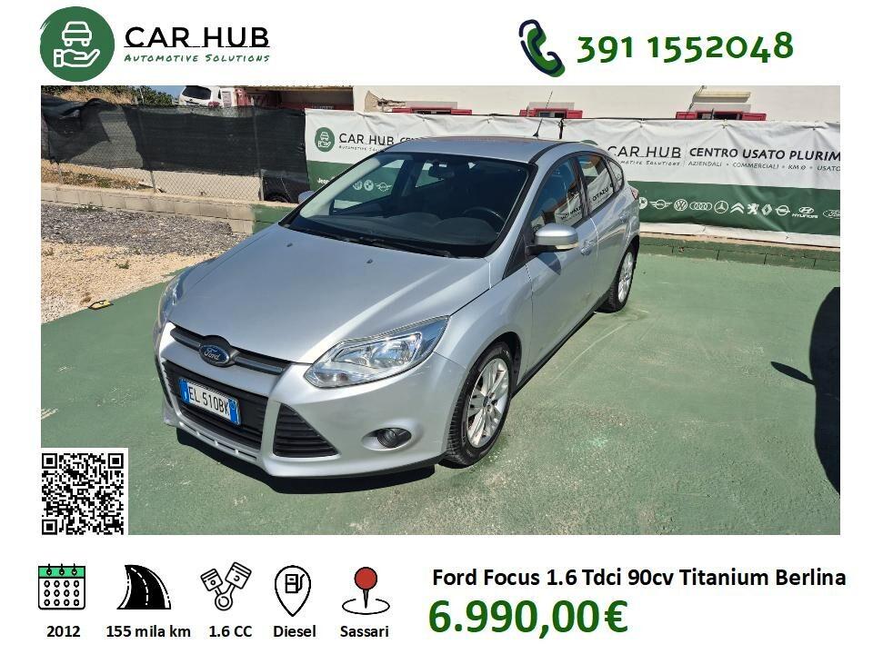Ford Focus 1.6 TDCi 95 CV Titanium