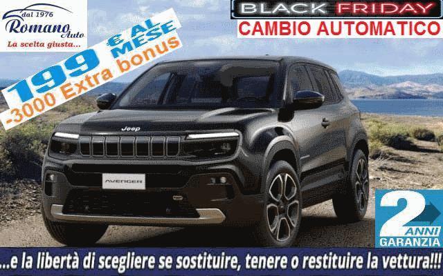 NEW Jeep Avenger 1.2 turbo e-hybrid Summit 100cv edct6