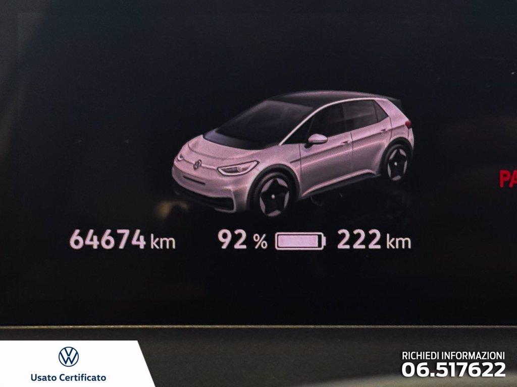 VOLKSWAGEN Id.3 45 kwh city del 2021