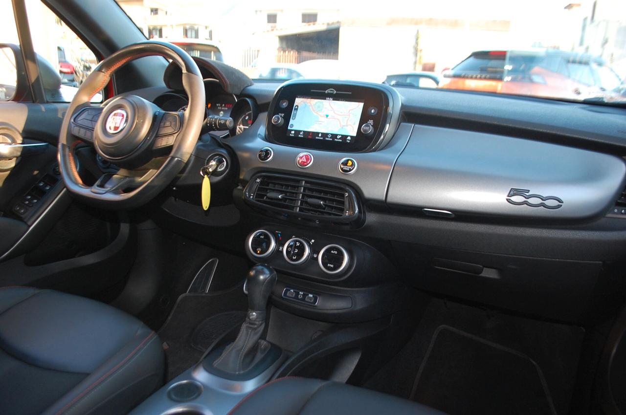 Fiat 500X 1.6 mjt Sport 4x2 120CV dct Uff Italy Led Nav