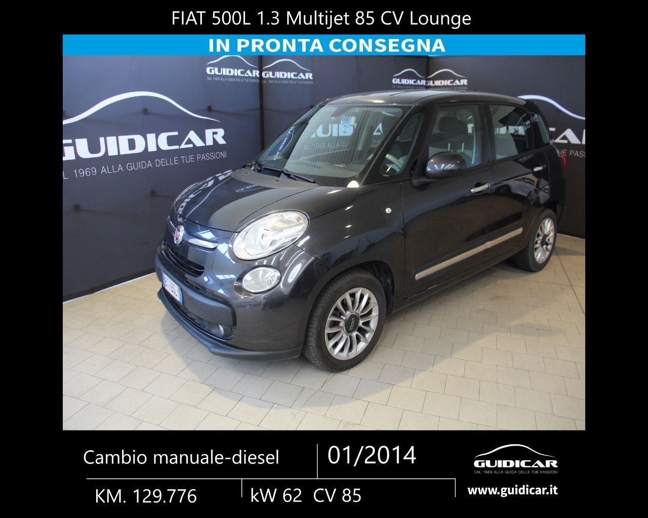 FIAT 500L 500L 1.3 Multijet 85 CV Lounge