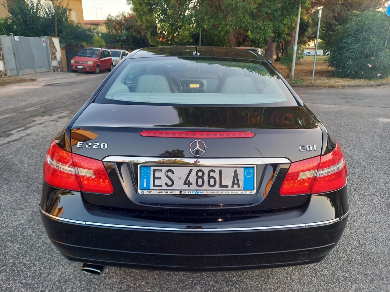 Mercedes-benz E coupè 220 CDI EURO5 GARANZIA 12 MESI