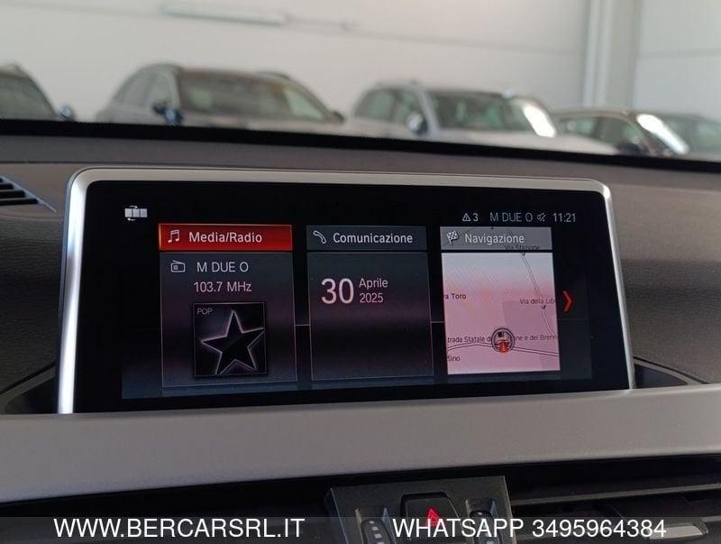 BMW X1 sDrive18d Business Advantage*AUTOM*NAVIGATORE*FULL LED*
