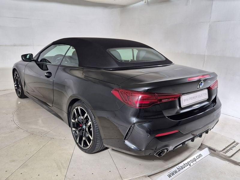 BMW Serie 4 G23 LCI 2024 Cabrio 420d Cabrio mhev 48V MSport Pro auto