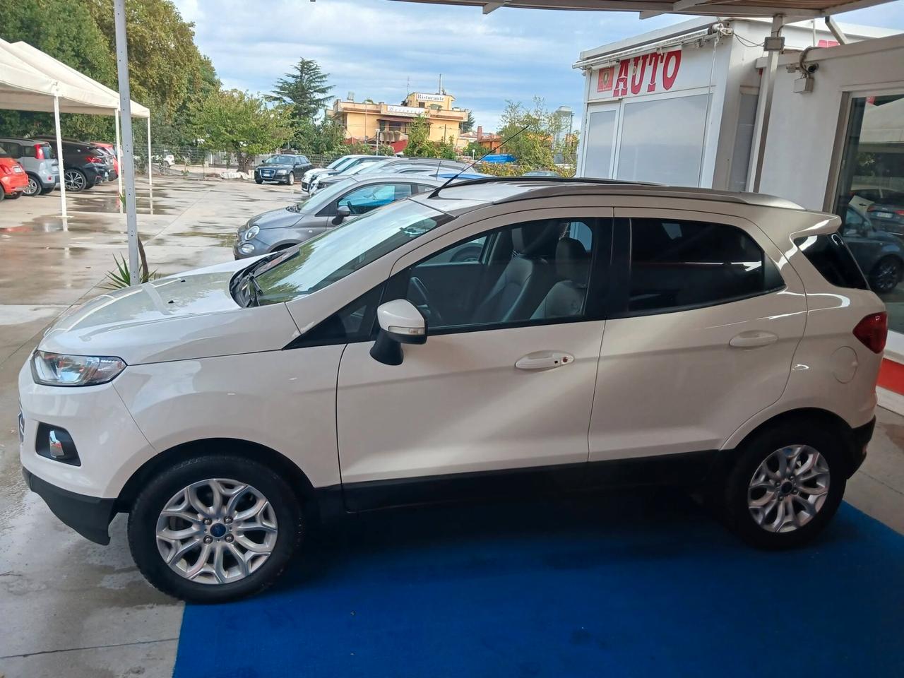 Ford EcoSport 1.5 TDCi 95 CV Titanium KM 119000 PELLE NAVI SENSORI GARANZIA