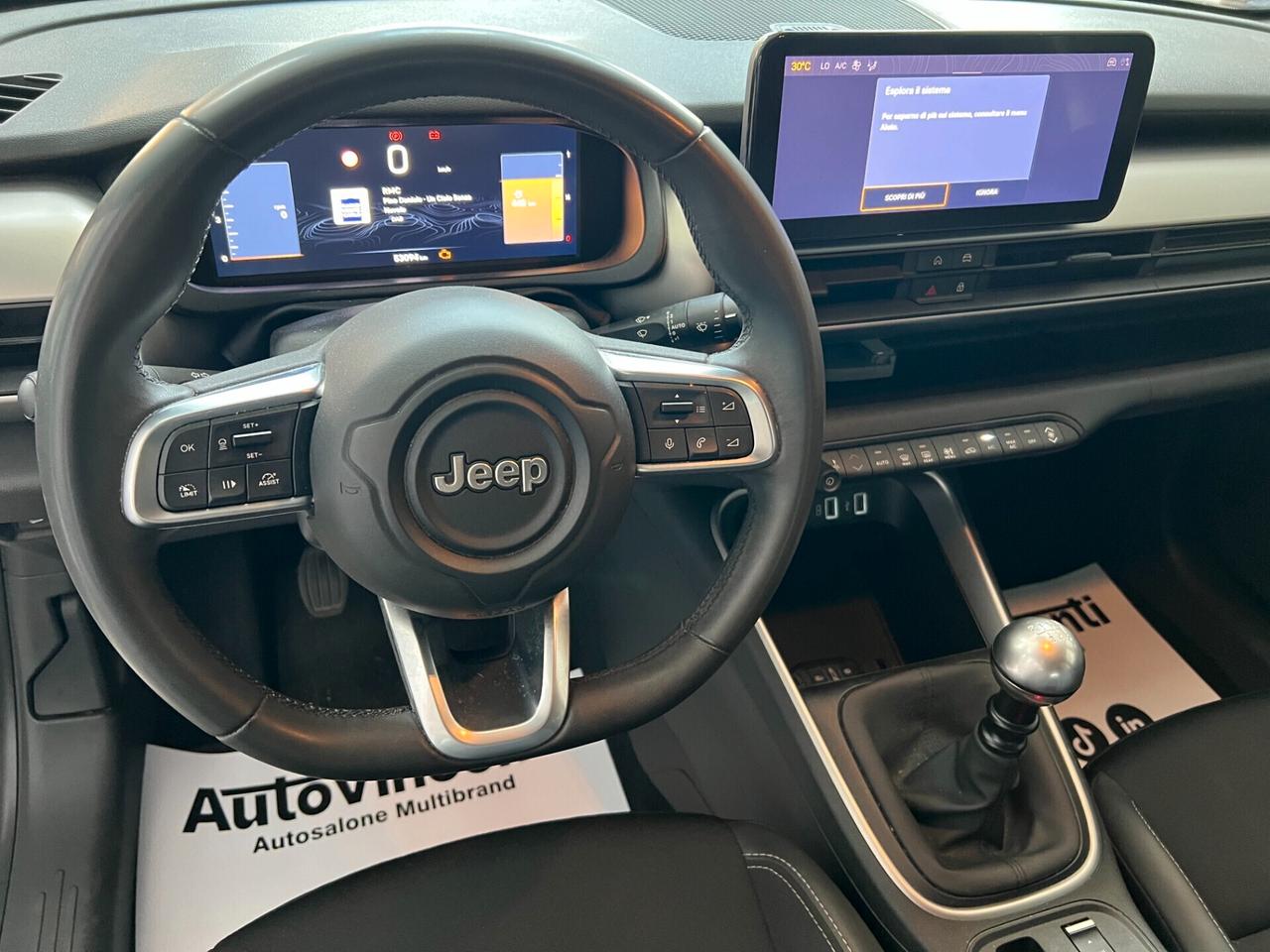 JEEP AVENGER 1.2 CC TURBO 100 CV ALTITUDE