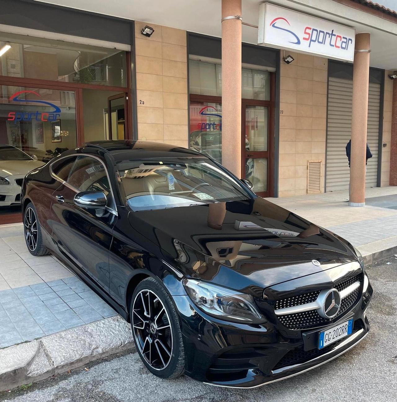 Mercedes-benz C 220 d Auto 4Matic Coupé Premium Plus TETTO NAVY LED 19
