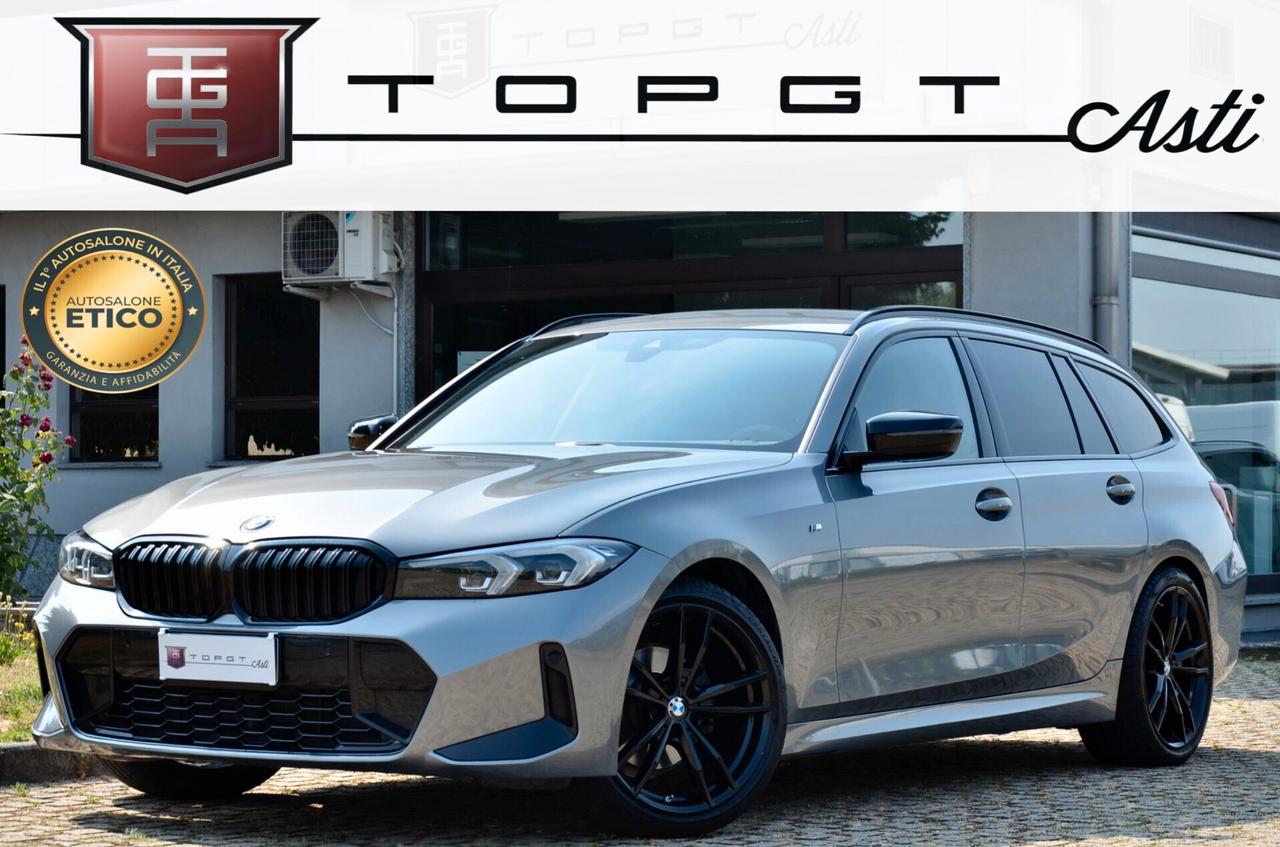 BMW 320d TOURING MILD HYBRID 48V XDRIVE MSPORT 190cv AUTO, GARANZIA BMW FINO AL 2/2028, UNICOPROPRIETARIO, EURO 6D, UFF ITALIANA, SERVICE BMW, PERMUTE