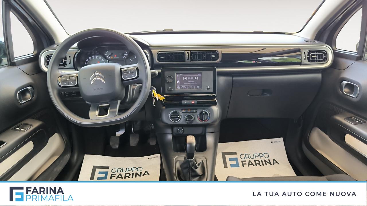 CITROEN C3 III 2017 - C3 1.2 puretech Feel s&s 83cv neopatentati my18