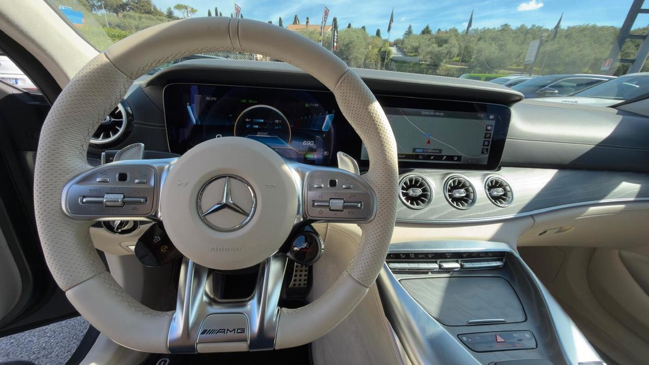 Mercedes-benz GT Coupé 4 43 4Matic+ Mild hybrid AMG *PRONTA CONSEGNA*SEDILI A GUSCIO* TETTO PANORAMICO*BURMESTER*