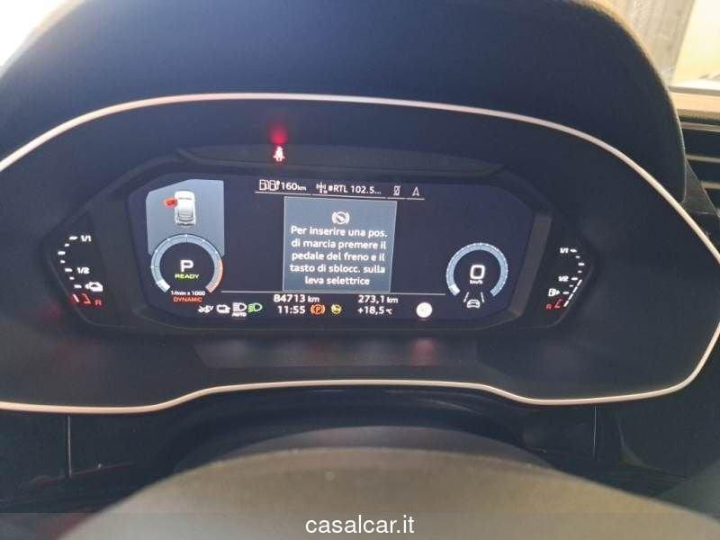 Audi Q3 SPB 45 TFSI e S tronic S line edition 3 ANNI DI GARANZIA KM ILLIMITATI PARI ALLA NUOVA
