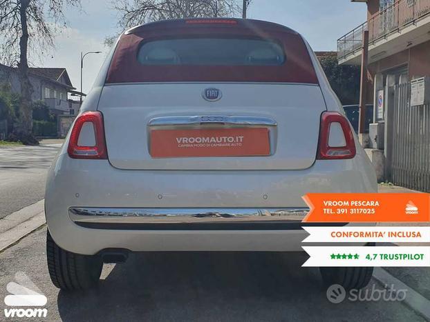 FIAT 500 Cabrio 0.9 benzina TwinAir Turbo Rock