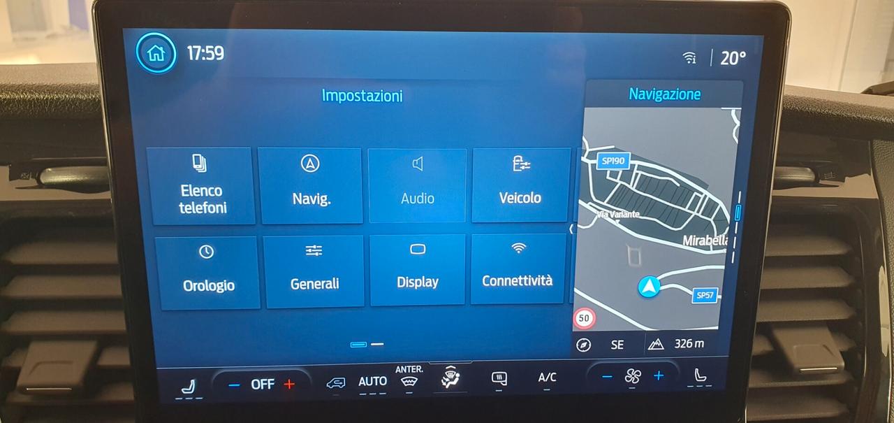 Ford Transit E-Transit Van 350 L2H2 Trend 269CV Batt. 68KWh Auton. 260Km