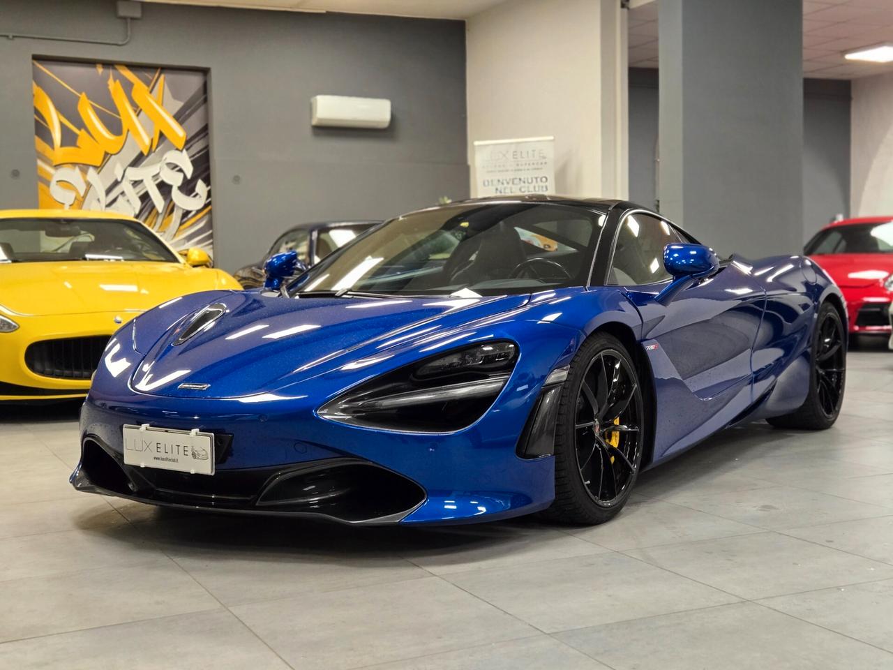 Mclaren 720S IVA ESPOSTA INCLUSA -SERVICE -BURTON BLUE -SCARICO