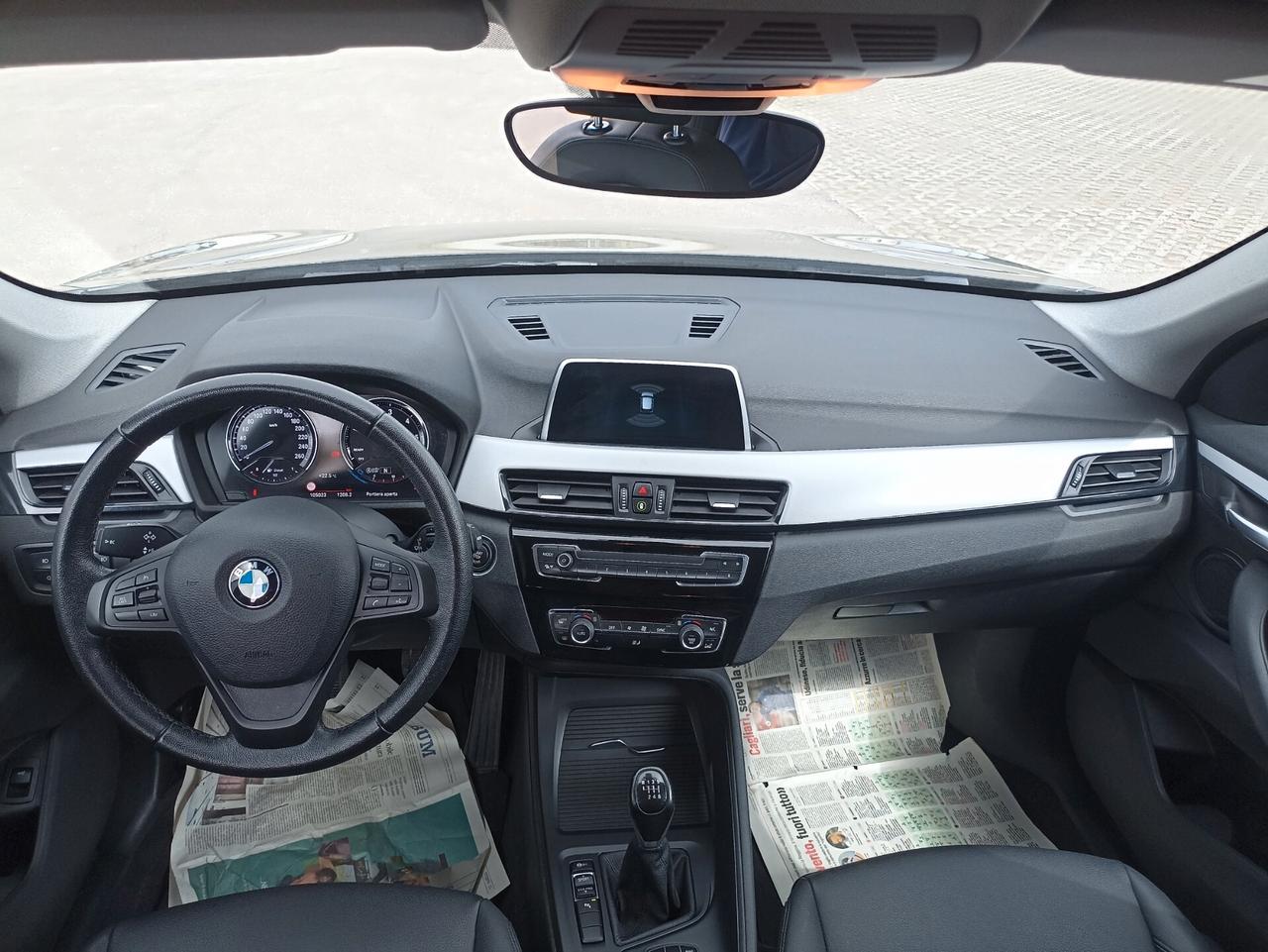 BMW X1 SDRIVE 1.6 DIESEL 11/2018 BIXENO/NAVI/PELLE