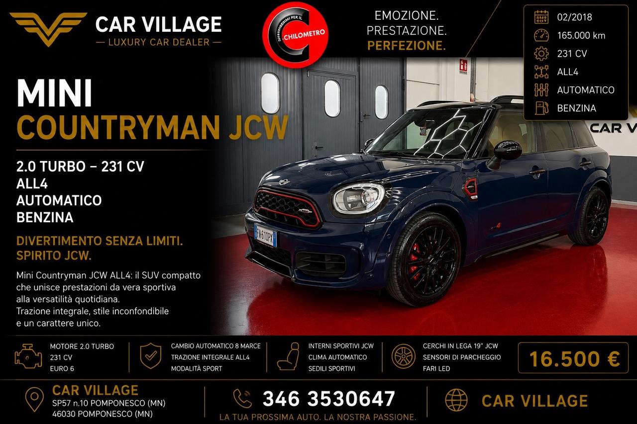 Mini Countryman John Cooper Works 2.0 Hype ALL4
