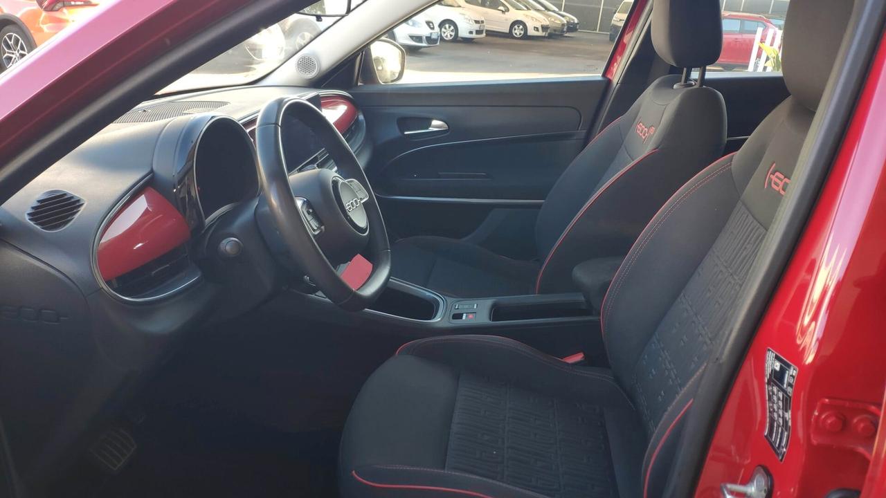 Fiat 600e Red