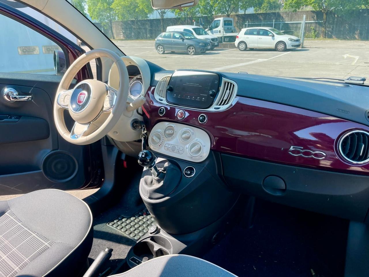 Fiat 500 1.2 Pop 2020 ***LIEVEMENTE SINISTRATA *** MARCIANTE ***