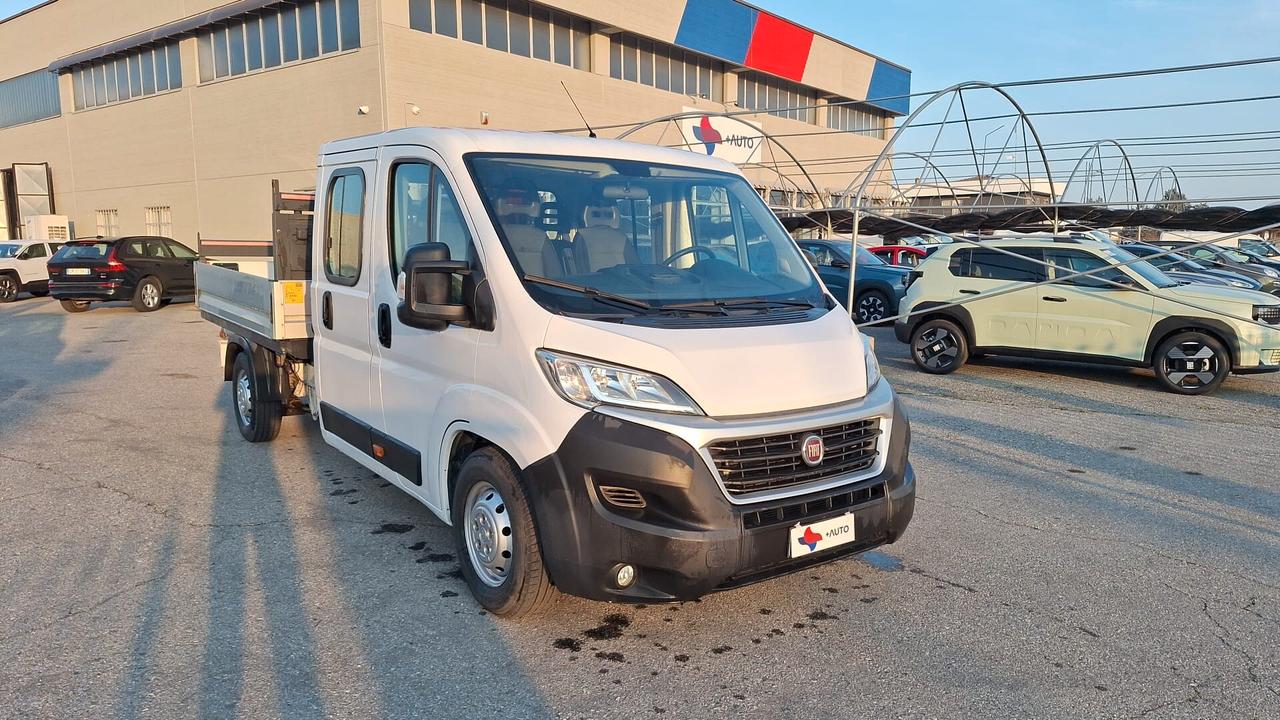 Fiat Ducato 35 2.3 MJT 130CV PLM-DC Cabinato CASSONE FISSO + GRU FASSI