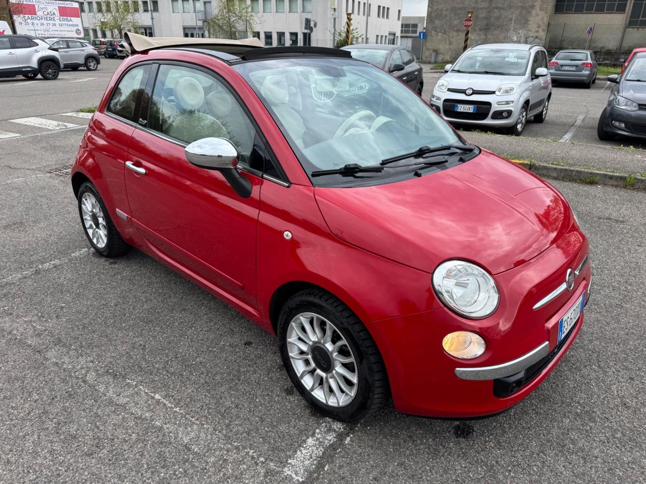 Fiat 500 C Cabrio Automatica Sensori di parcheggio