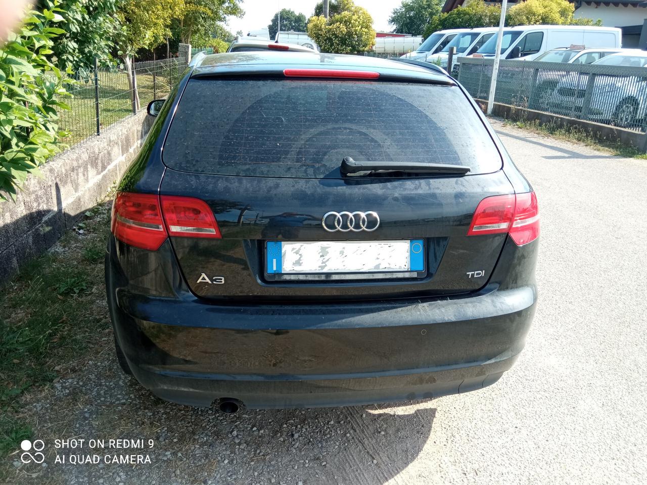 Audi A3 1.6 TDI 105 CV s.line CR S tronic Ambition