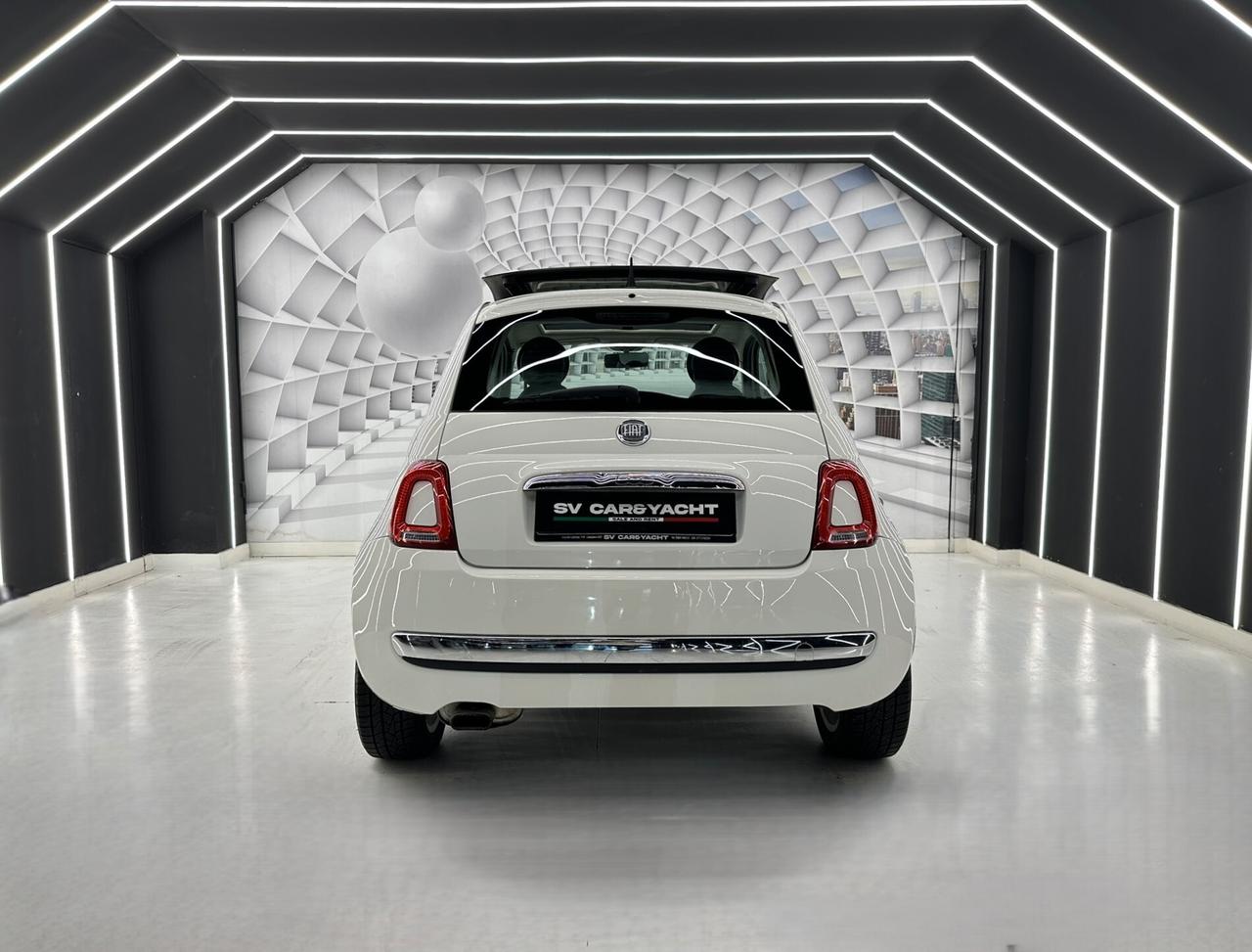 Fiat 500 1.2 69cv-TETTO APRIBILE-KM CERTIFICA-PERMUTE