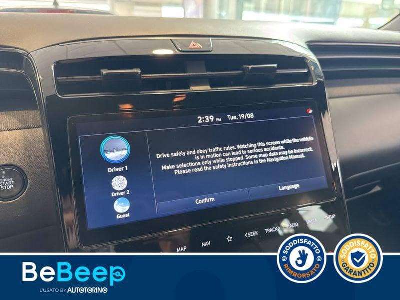 Hyundai Tucson 1.6 HEV NLINE 2WD AUTO