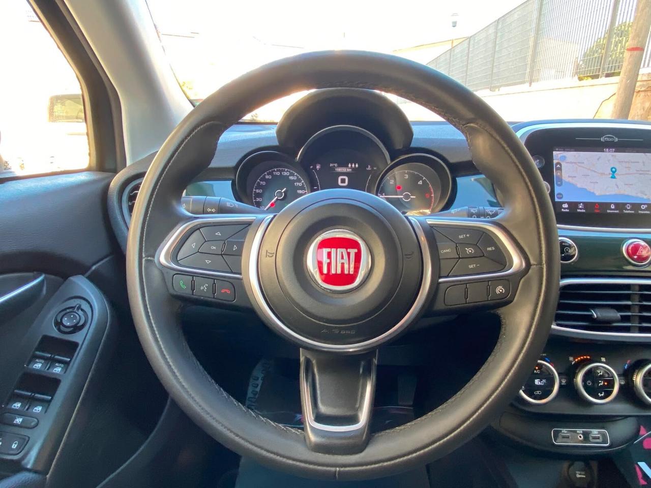 FIAT 500X CROSS 1.3Mjt 95CV Led Navy CAM 2019