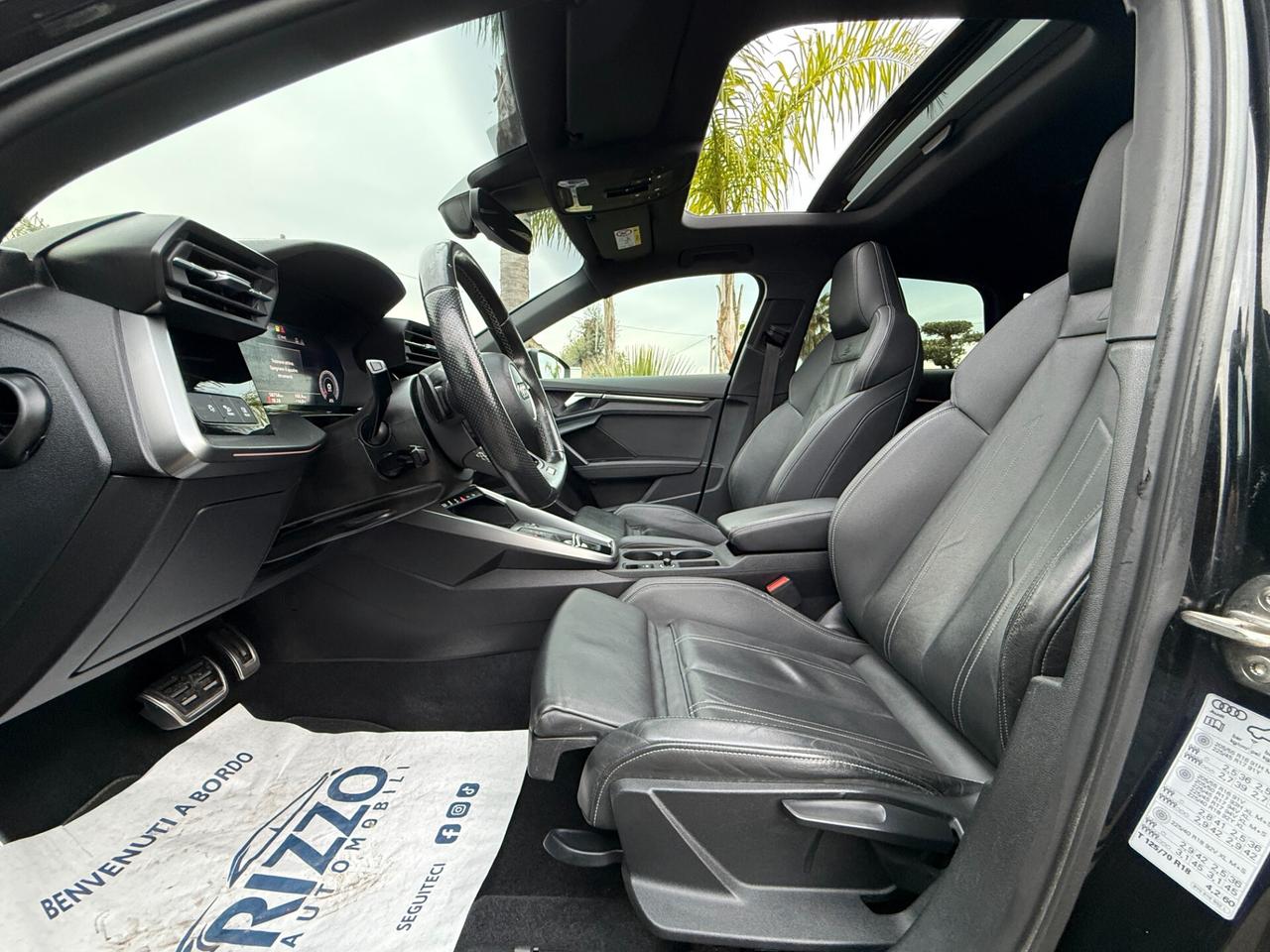 AUDI A3 SPB 35TDI S-LINE IDENTITY BLACK TETTO B&O 12/2021
