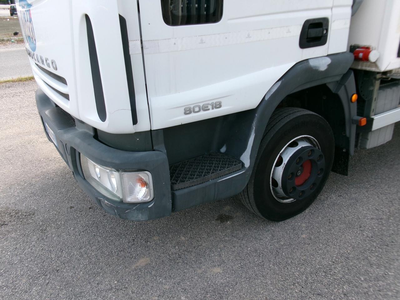 Iveco EUROCARGO 80/18 6 CILINDRI PASSO 3105 FRIGO ATP FNA 06/2028 8 PEDANE
