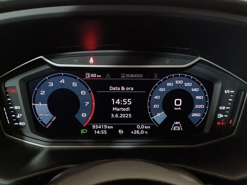 Audi A1 II 2019 Sportback Benzina Sportback 25 1.0 tfsi Admired Advanced my20