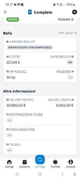 Opel Meriva 1.4 Turbo 120CV GPL distribuzione freni olio nuovi