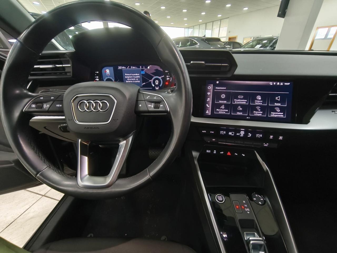 Audi A3 SPB 40 TFSI e S tronic identity Black plug-in