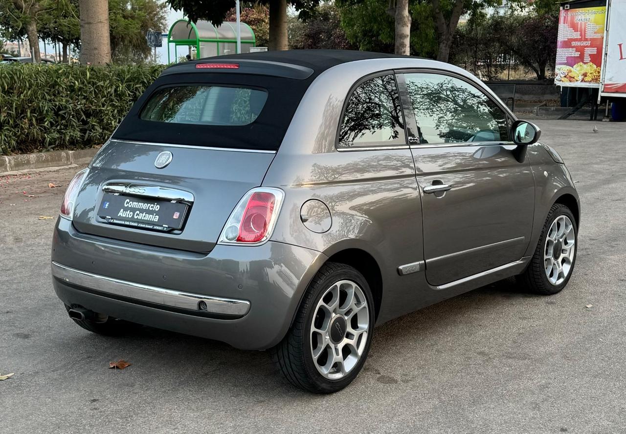 Fiat 500 CABRIO INTERNI IN PELLE/UNICOPROPRIETARIO