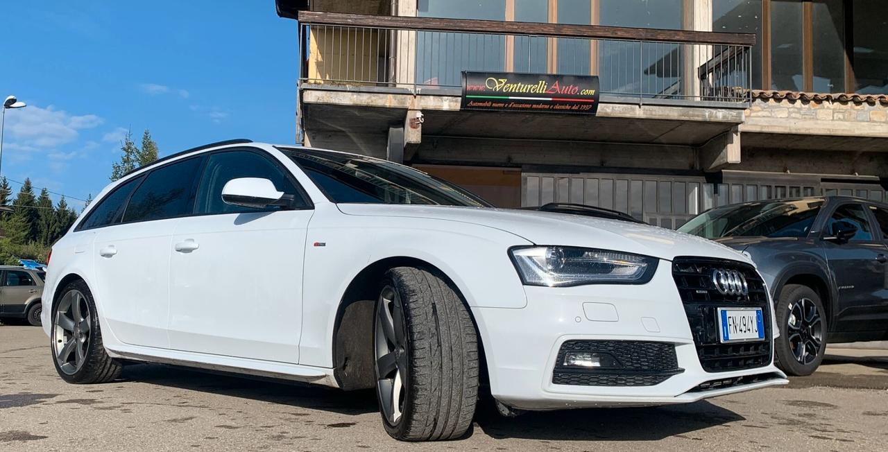 Audi A4 4x4 S LINE-FULL OPTIONAL-ANNO 2015-139000 KM-SEMPRE TAGLIANDATA-CONDIZIONI ECCEZIONALI