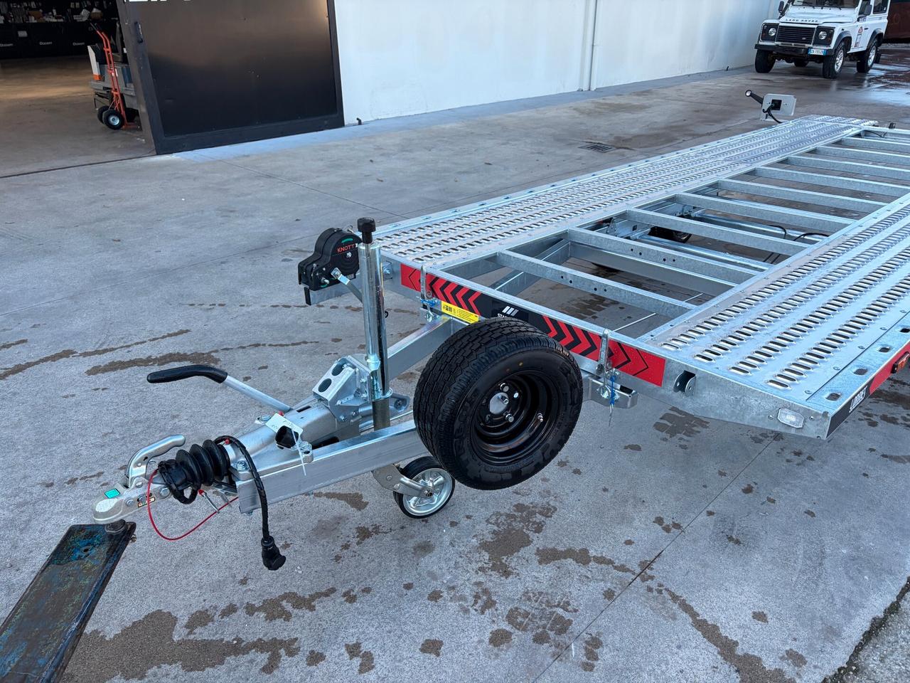 CARRELLO RIMORCHIO AUTO FURGONI 3000 KG