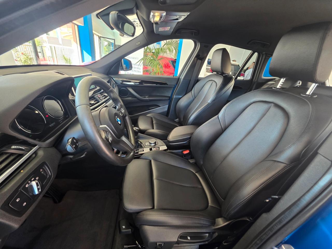 Bmw X1 sDrive 18d M-Sport Blu Estoril 2019 head up display