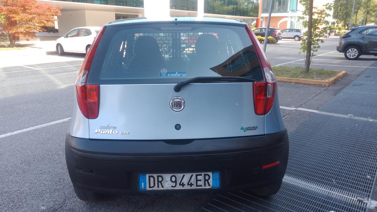 Fiat Punto 1.2 3 porte 2 posti NEOP 2008 BZ METANO