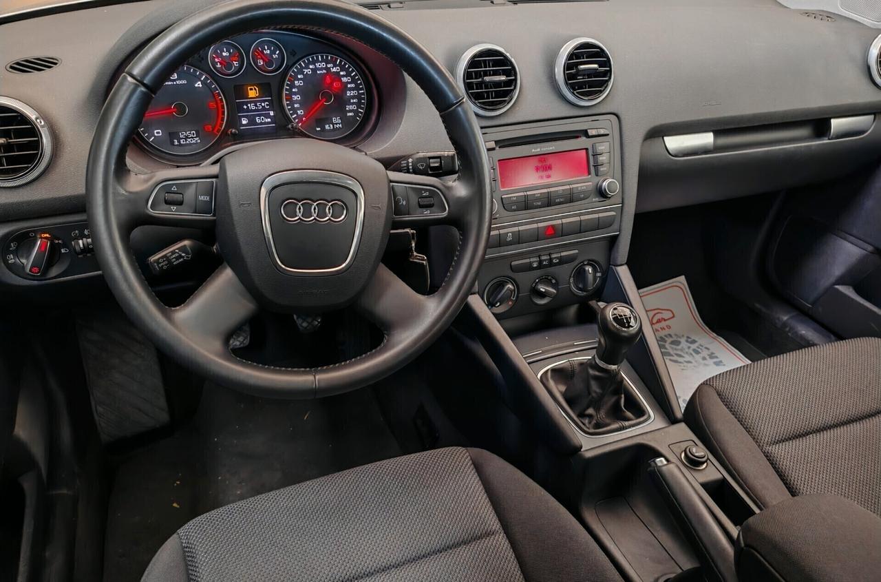 Audi A3 1.6 TDI 90 CV CR F.AP. Ambition