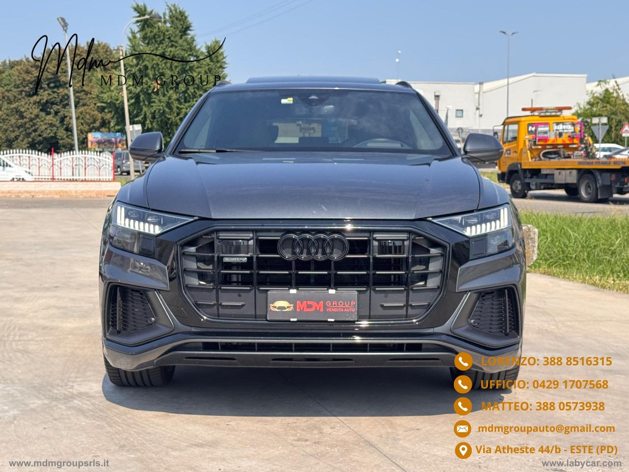 AUDI Q8 50 TDI 286 CV qu.tiptr. S line PLUS TAGLIANDI OFFICIALI
