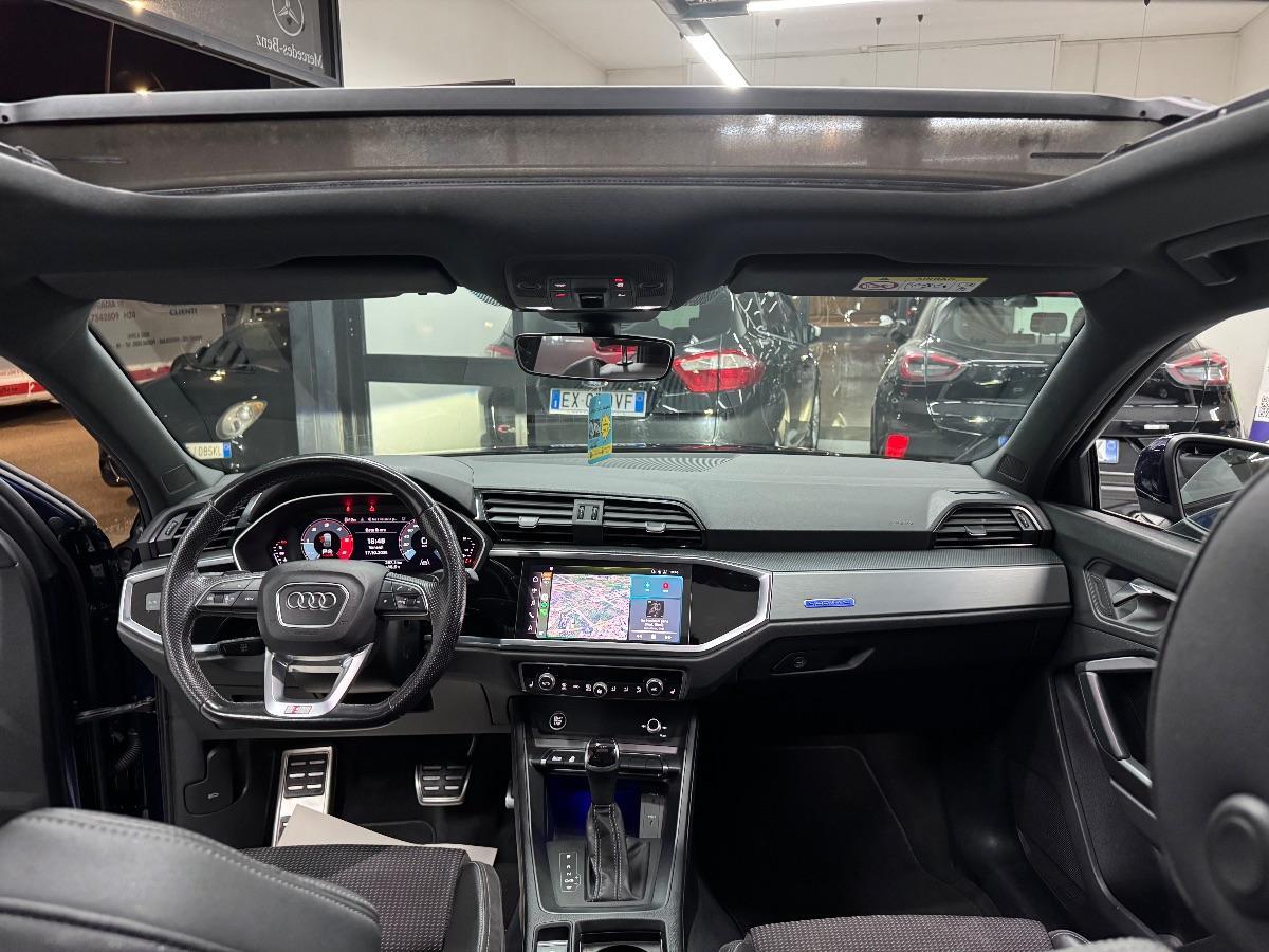 AUDI Q3 SPORTBACK 35 TDI 3XS-LINE QUATTRO TETTO/ LUCI AMBIENTE/ LED/ RADAR