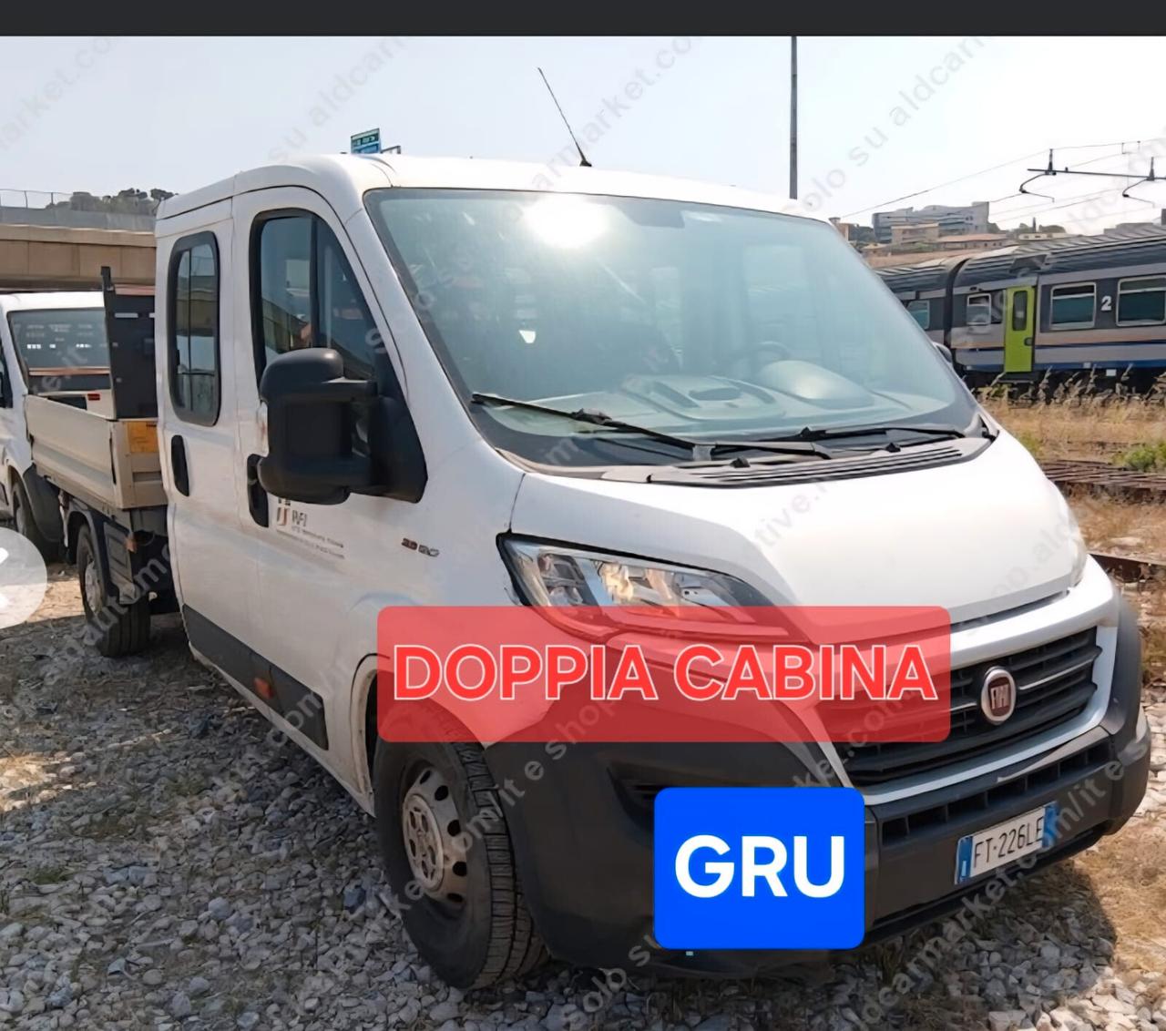 FIAT DUCATO MAXI 2.3 CASSONE 7 POSTI CON GRU