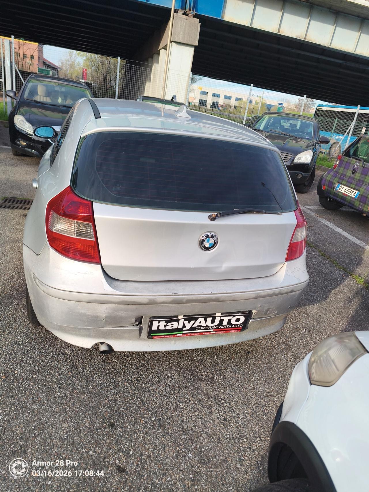 Bmw 116 116i cat 5 porte Futura