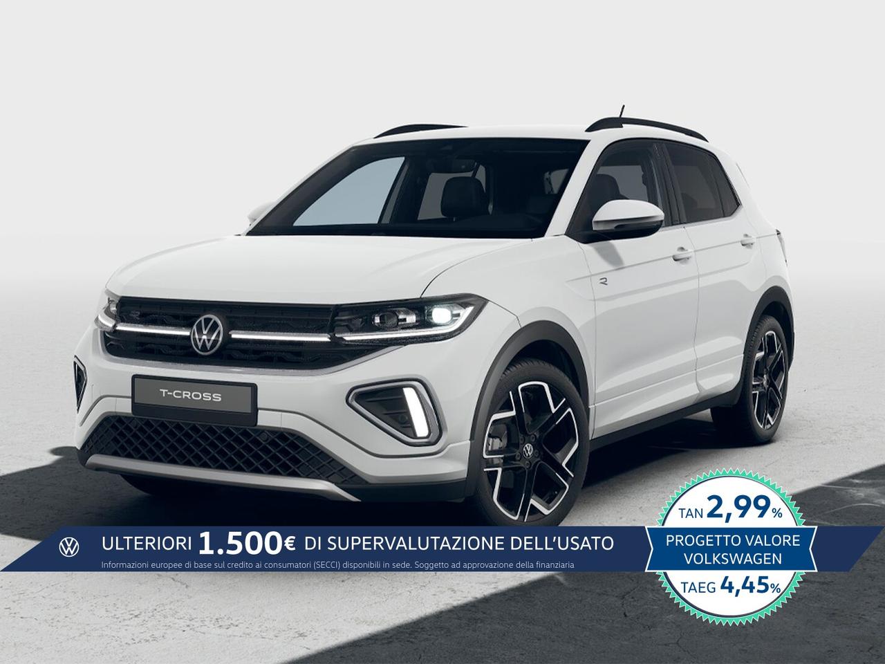 Volkswagen T-Cross 1.0 tsi r-line plus 115cv dsg