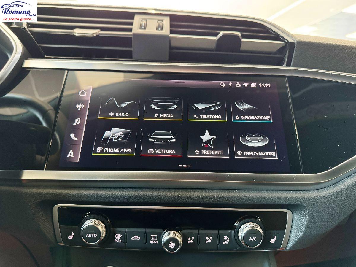 Audi Q3 SPB 35 TDI S tronic Identity Black /PELLE/R20