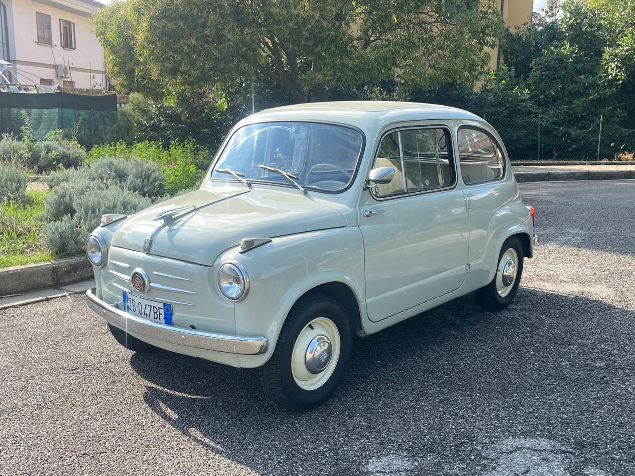 Fiat 600 Prima serie vetri scorrevoli - 1956