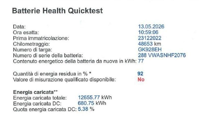 Volkswagen ID.5 ID.5 77 kWh Pro Performance 204cv